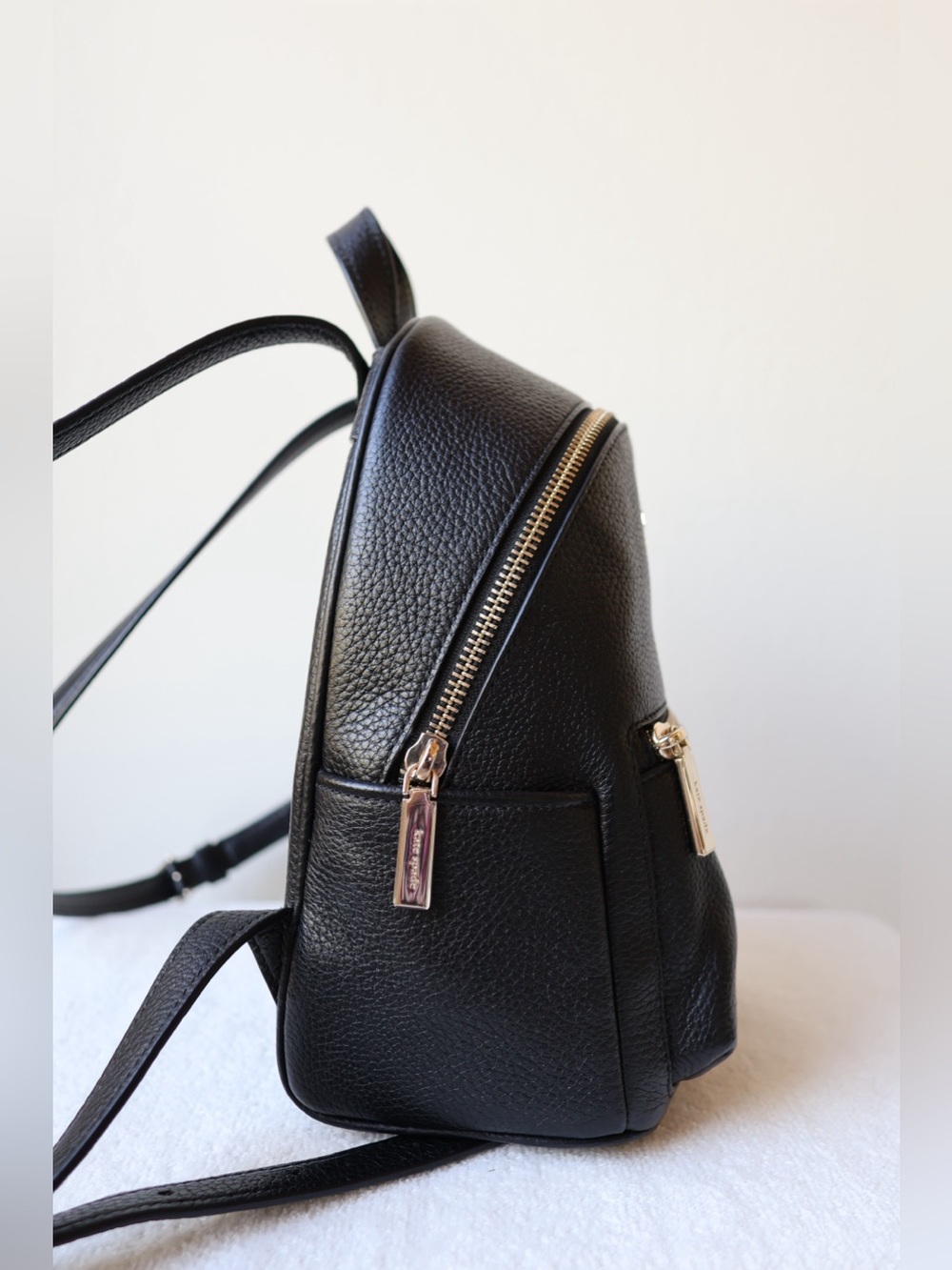 Kate Spade Leila Mini Dome Backpack in Black - Picture 3 of 9